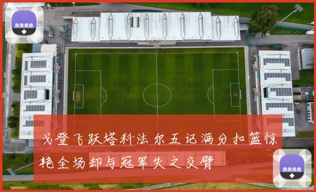 戈登飞跃塔科法尔五记满分扣篮惊艳全场却与冠军失之交臂